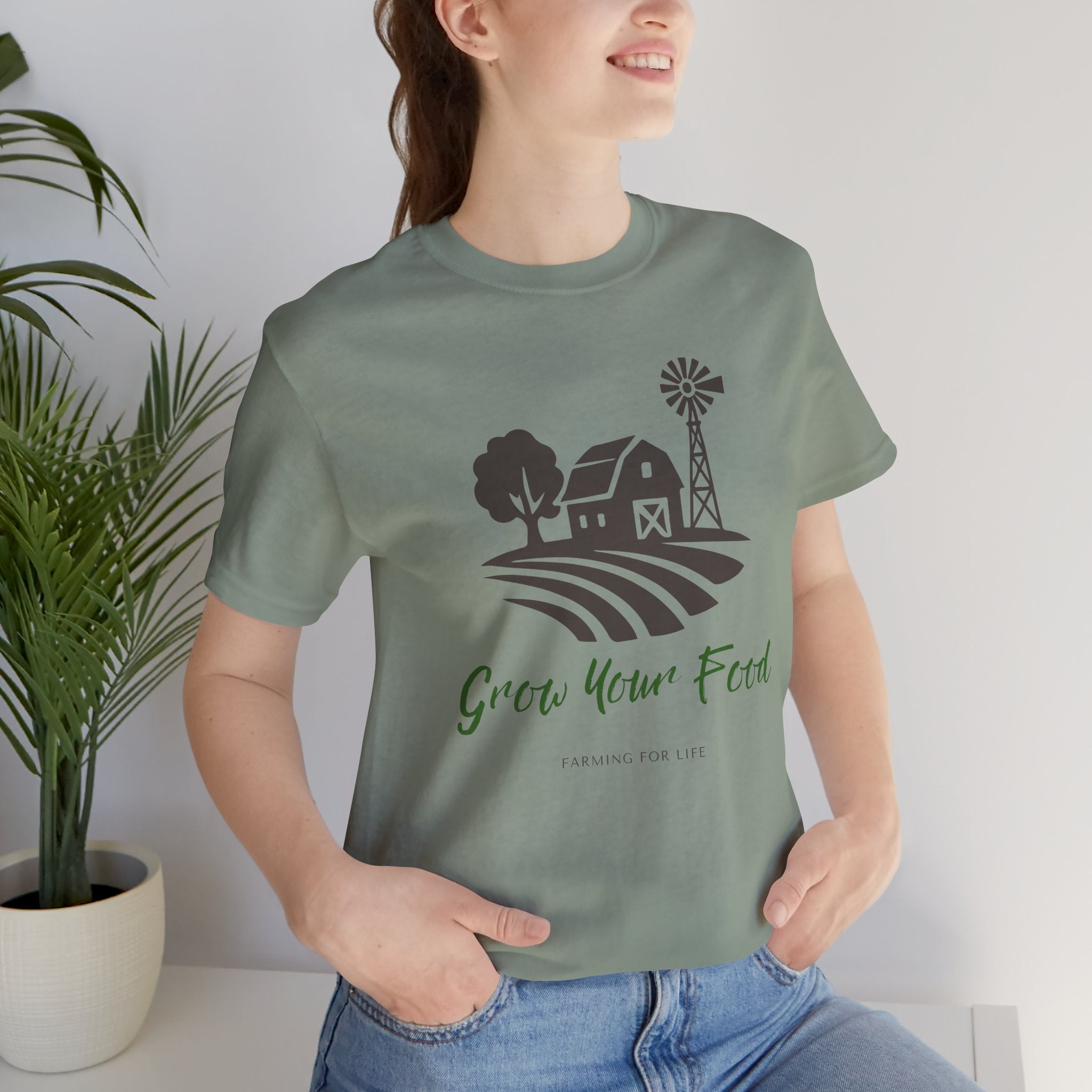 Grow Your Food T-Shirt | Farming for Life Collection