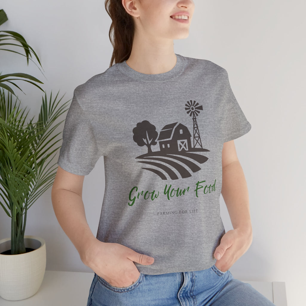 Grow Your Food T-Shirt | Farming for Life Collection