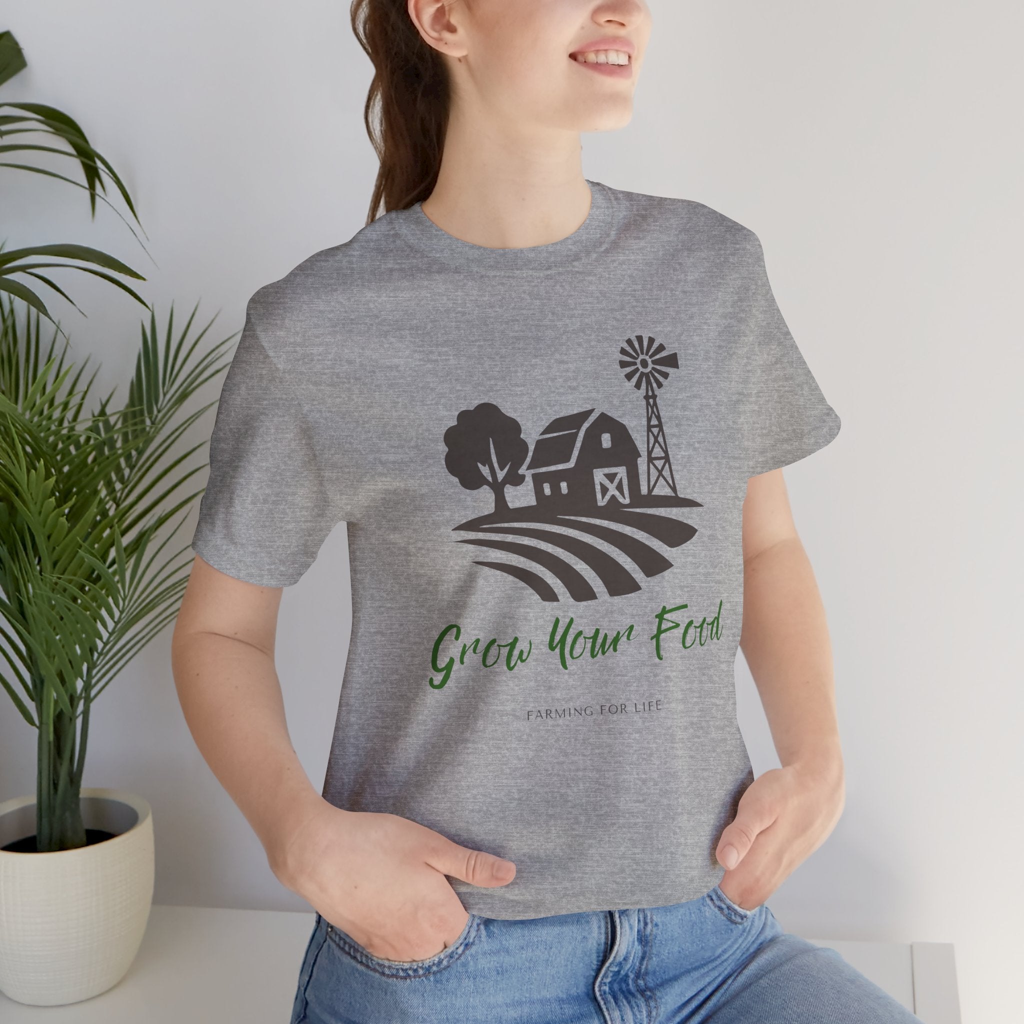 Grow Your Food T-Shirt | Farming for Life Collection