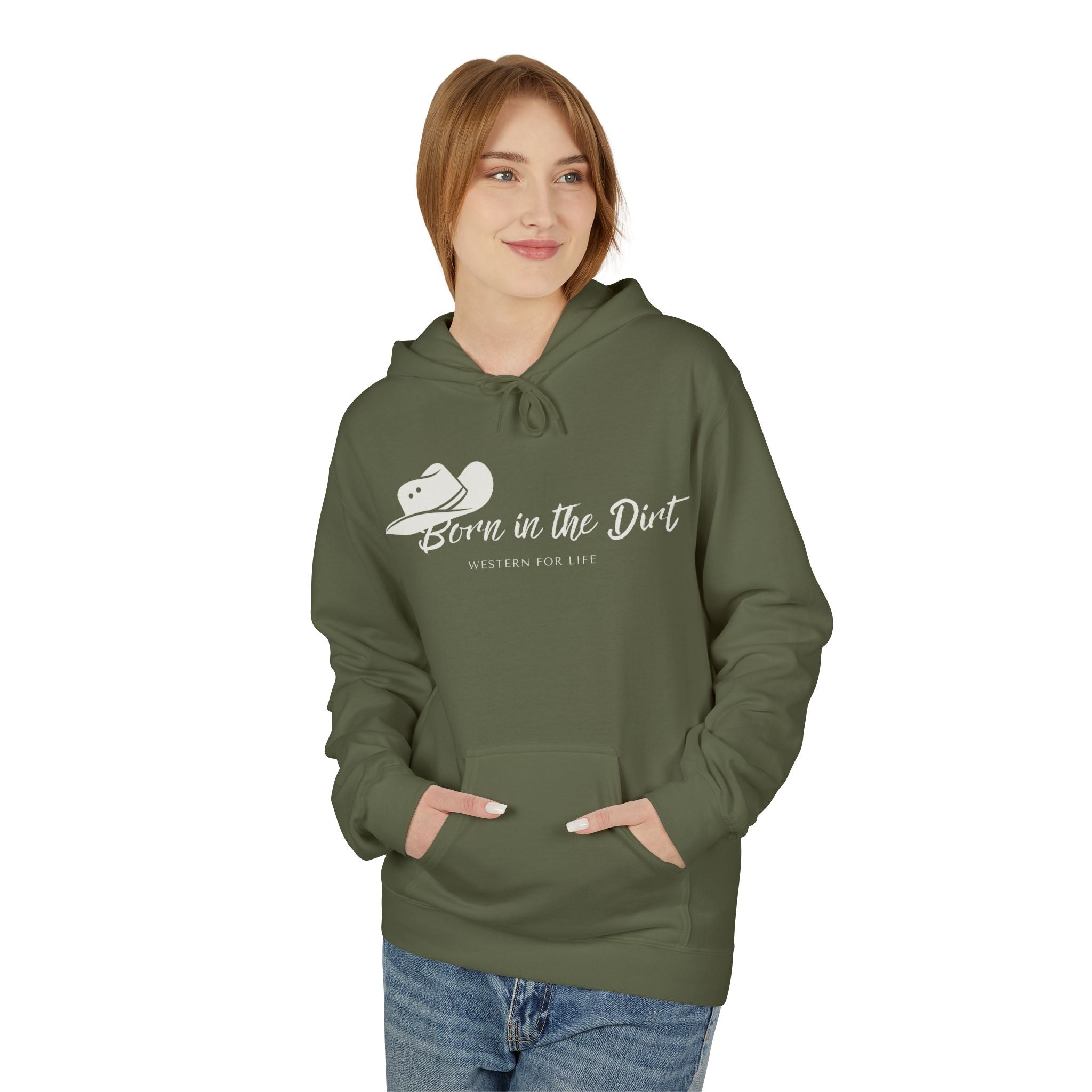 Born in the Dirt Cowboy Hat Hoodie | Born In The Dirt Collection