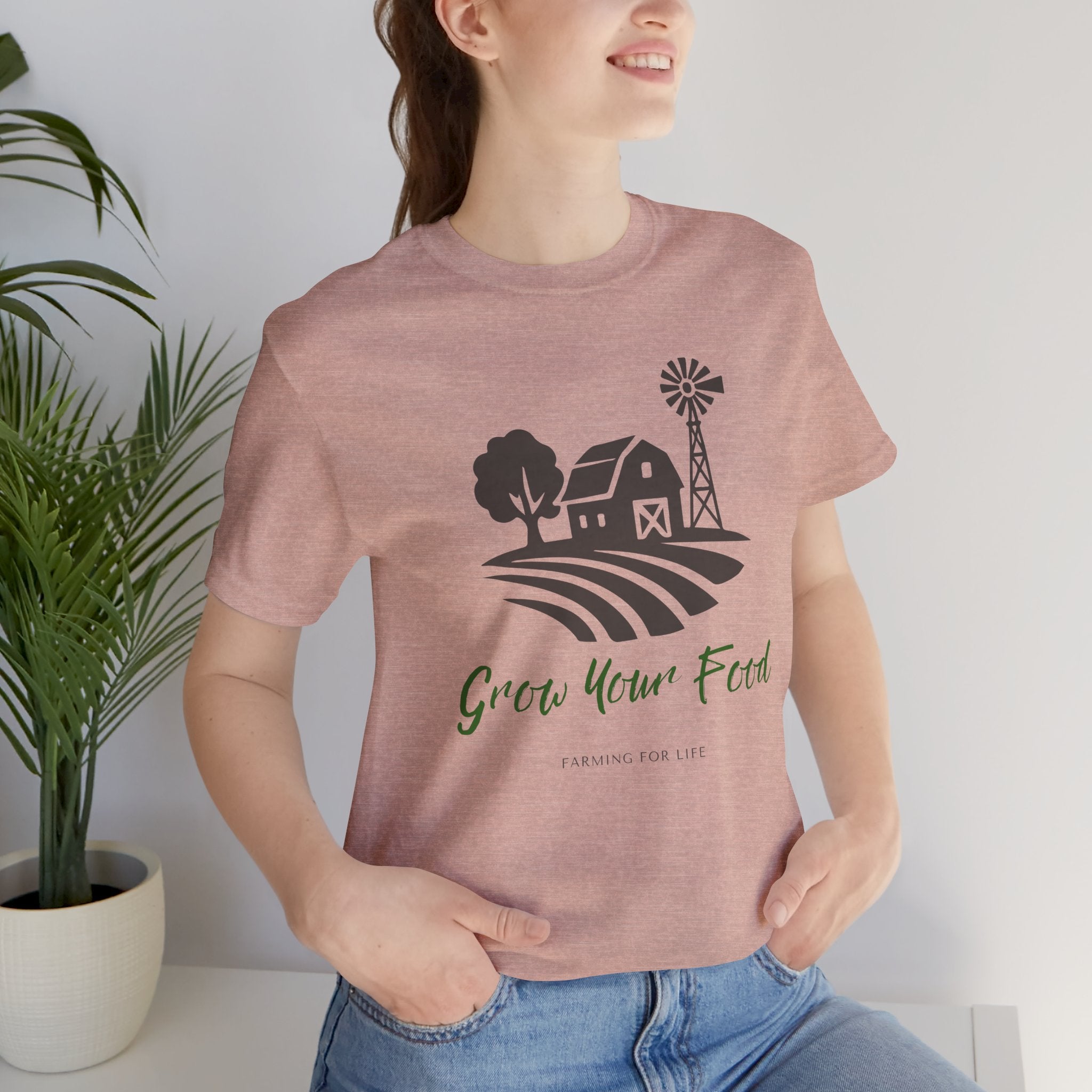Grow Your Food T-Shirt | Farming for Life Collection