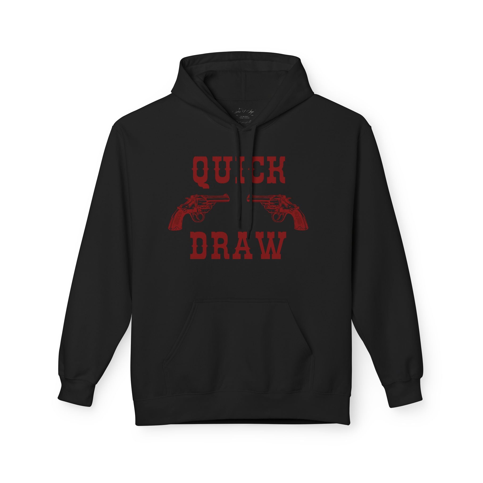 Quick Draw Hoodie — Western Pistols Graphic Pullover