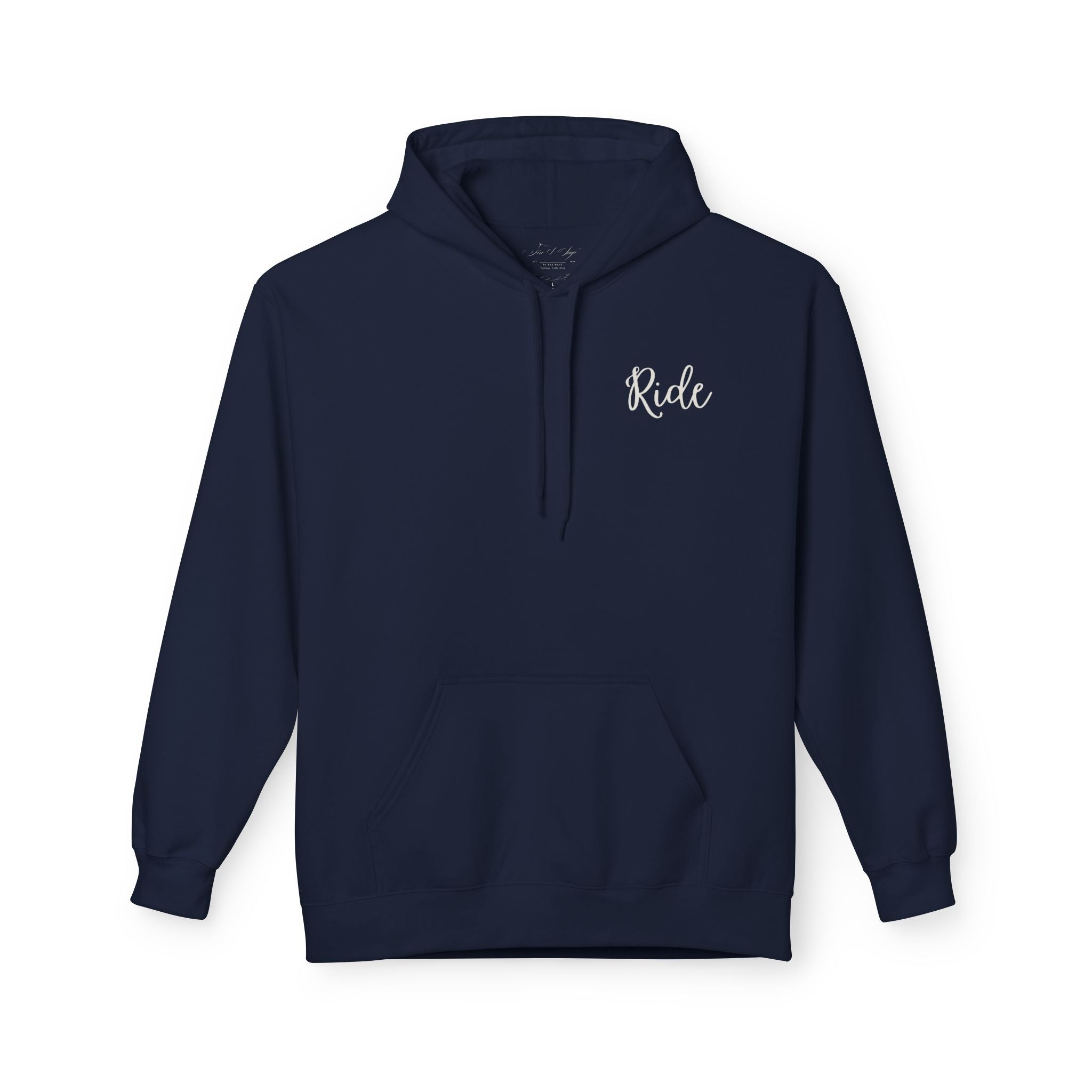 Horse Ride Hoodie — Desert Sunset Mustang Graphic Pullover