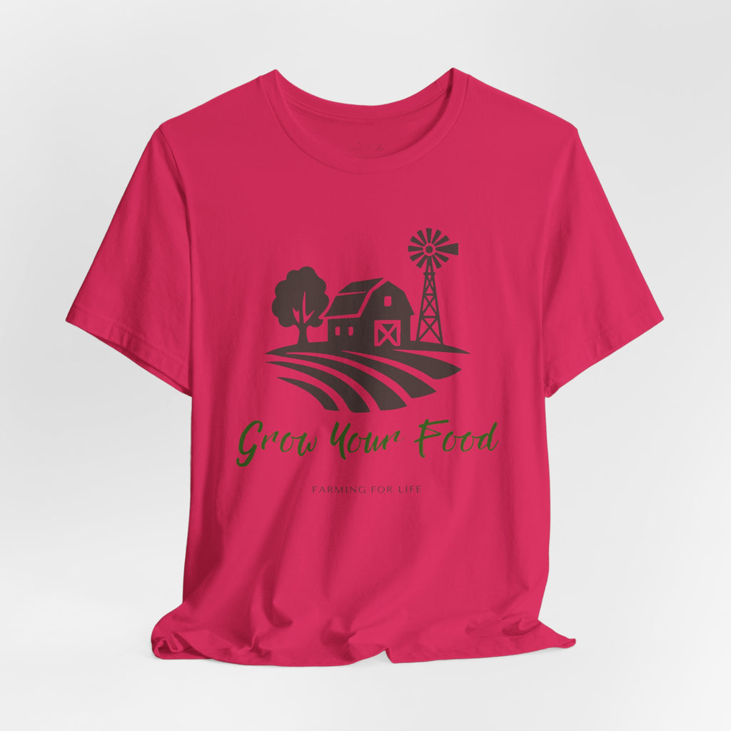Grow Your Food T-Shirt | Farming for Life Collection
