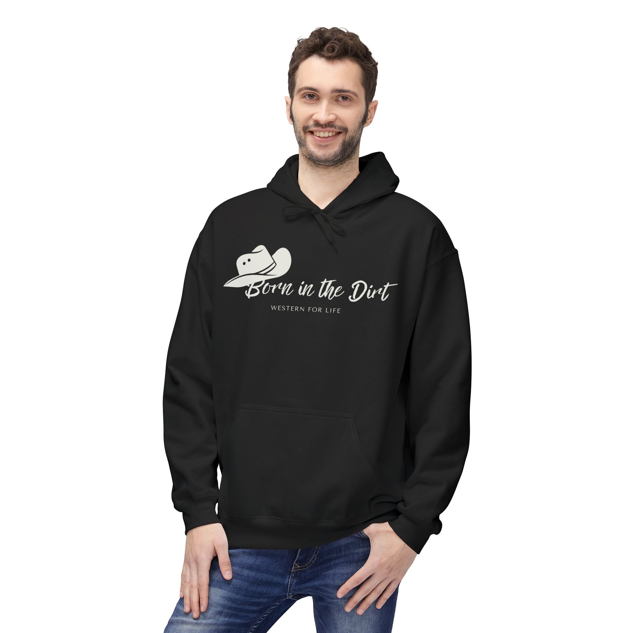 Born in the Dirt Cowboy Hat Hoodie | Born In The Dirt Collection