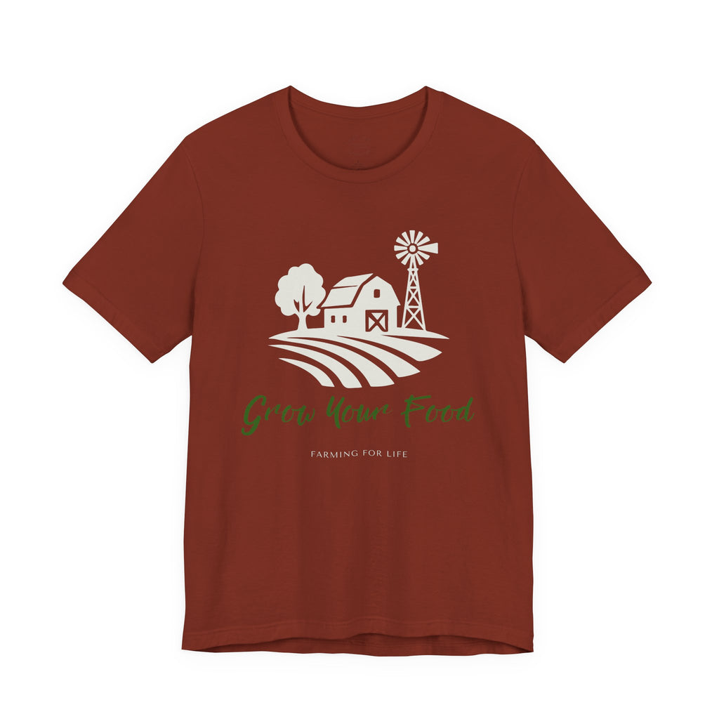 Grow Your Food T-Shirt | Farming for Life Collection