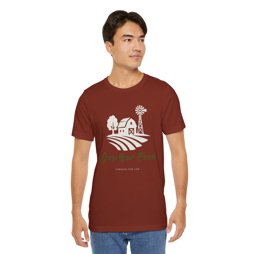 Grow Your Food T-Shirt | Farming for Life Collection