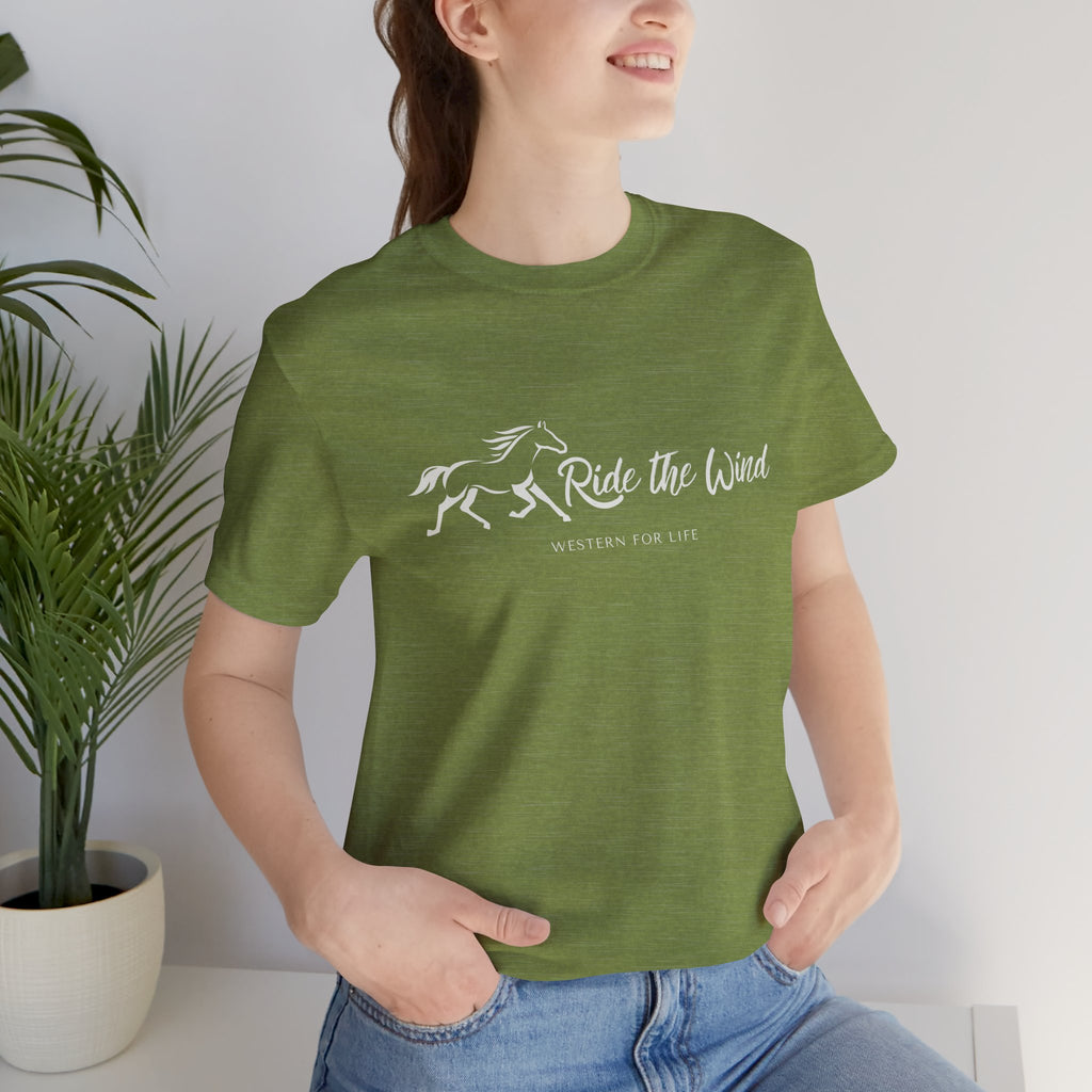 Ride the Wind Horse Tee | Western for Life Collection