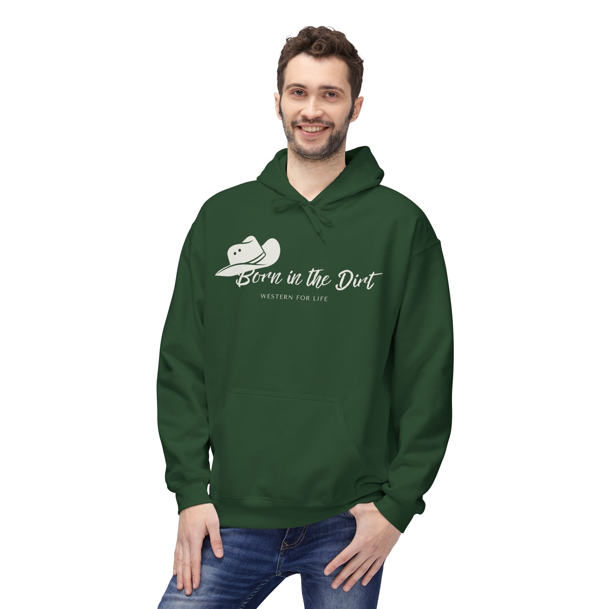 Born in the Dirt Cowboy Hat Hoodie | Born In The Dirt Collection