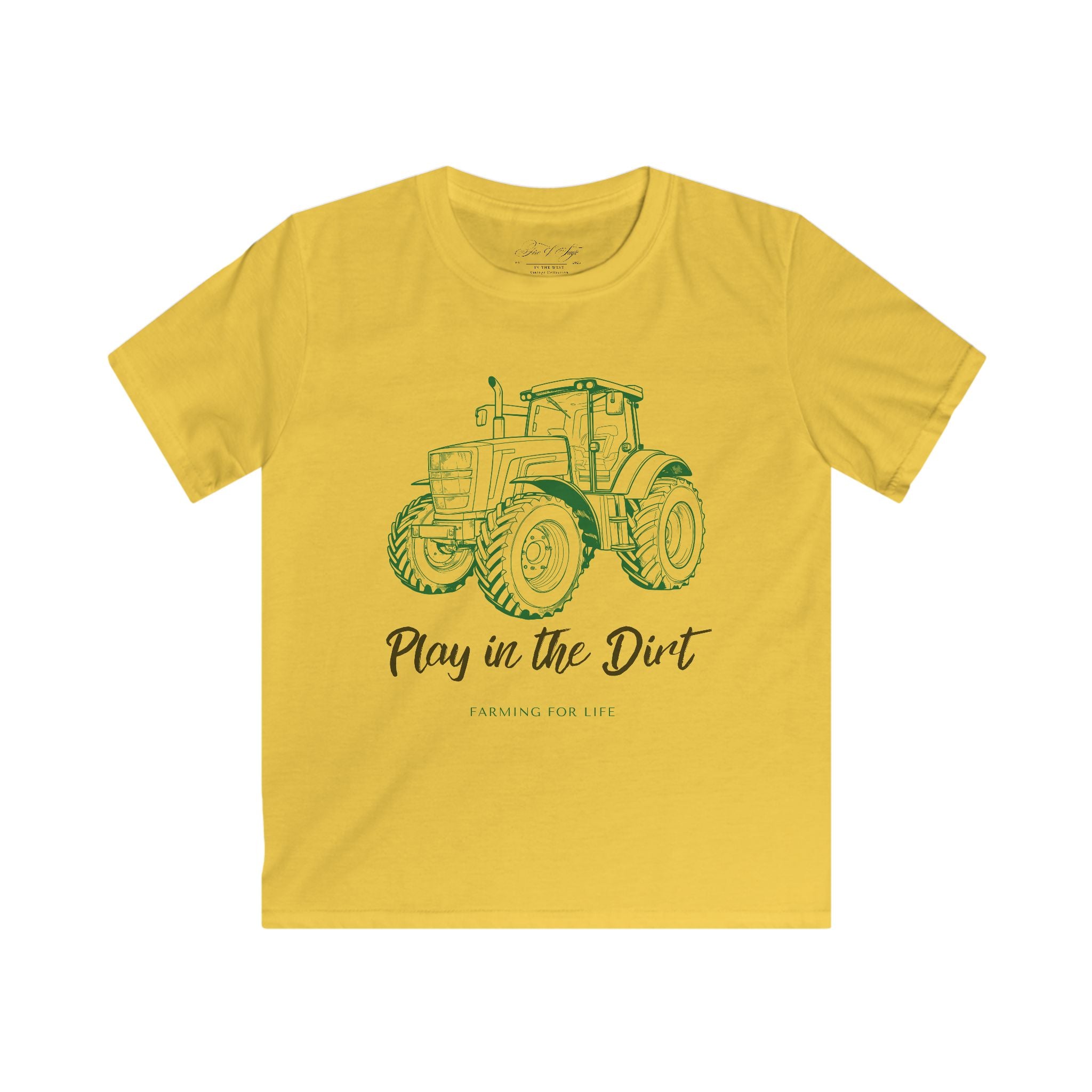 Play in the Dirt Kids Tractor Tee | Farming for Life