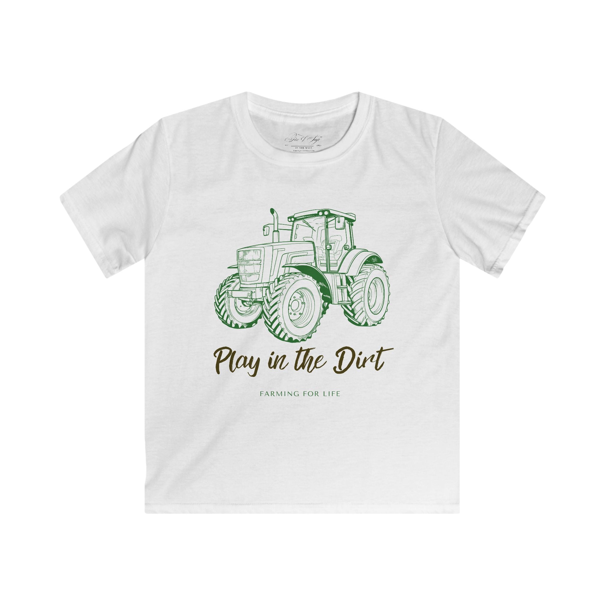 Play in the Dirt Kids Tractor Tee | Farming for Life