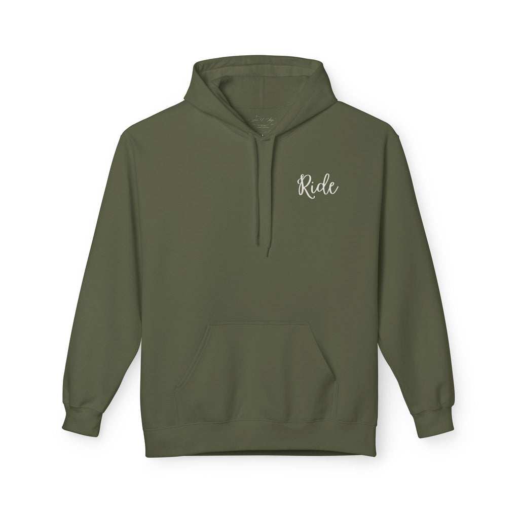 Horse Ride Hoodie — Desert Sunset Mustang Graphic Pullover