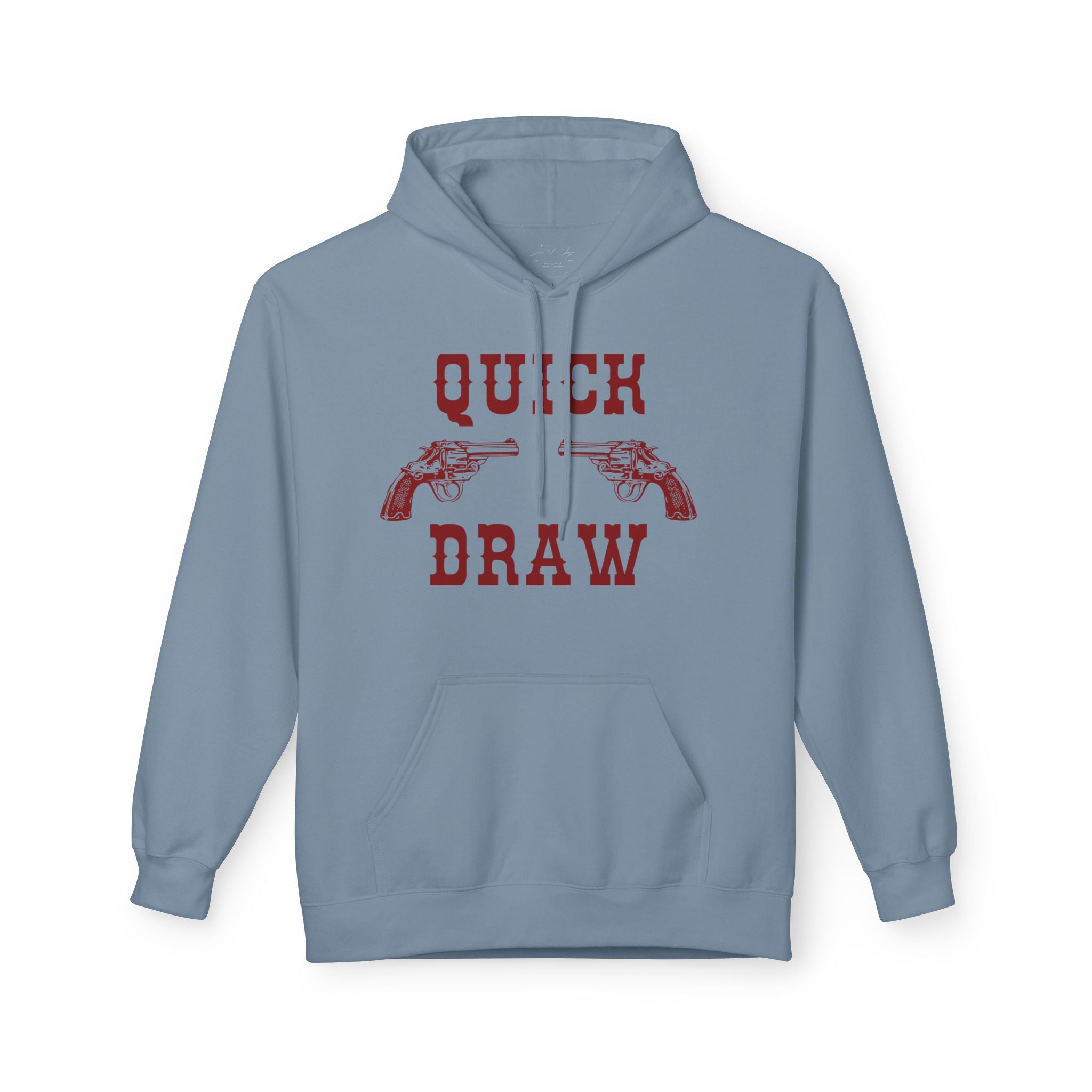 Quick Draw Hoodie — Western Pistols Graphic Pullover