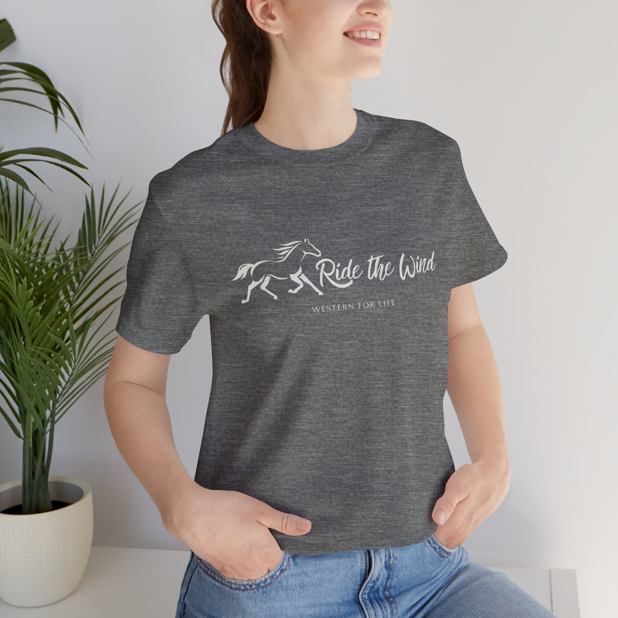 Ride the Wind Horse Tee | Western for Life Collection