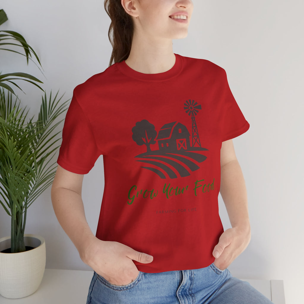 Grow Your Food T-Shirt | Farming for Life Collection