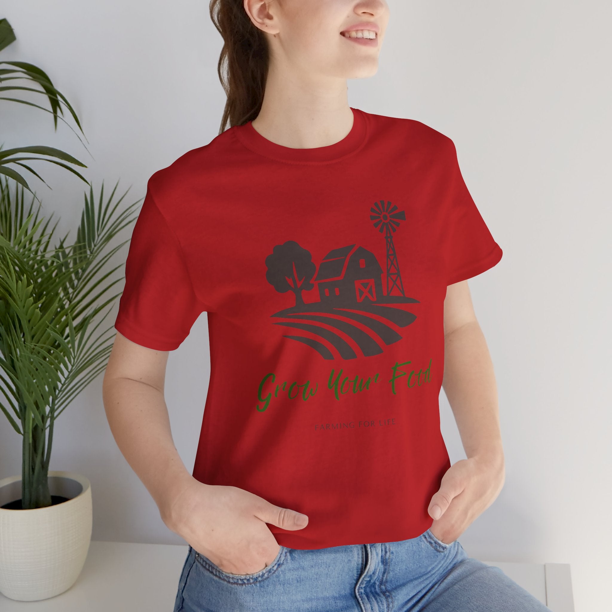 Grow Your Food T-Shirt | Farming for Life Collection