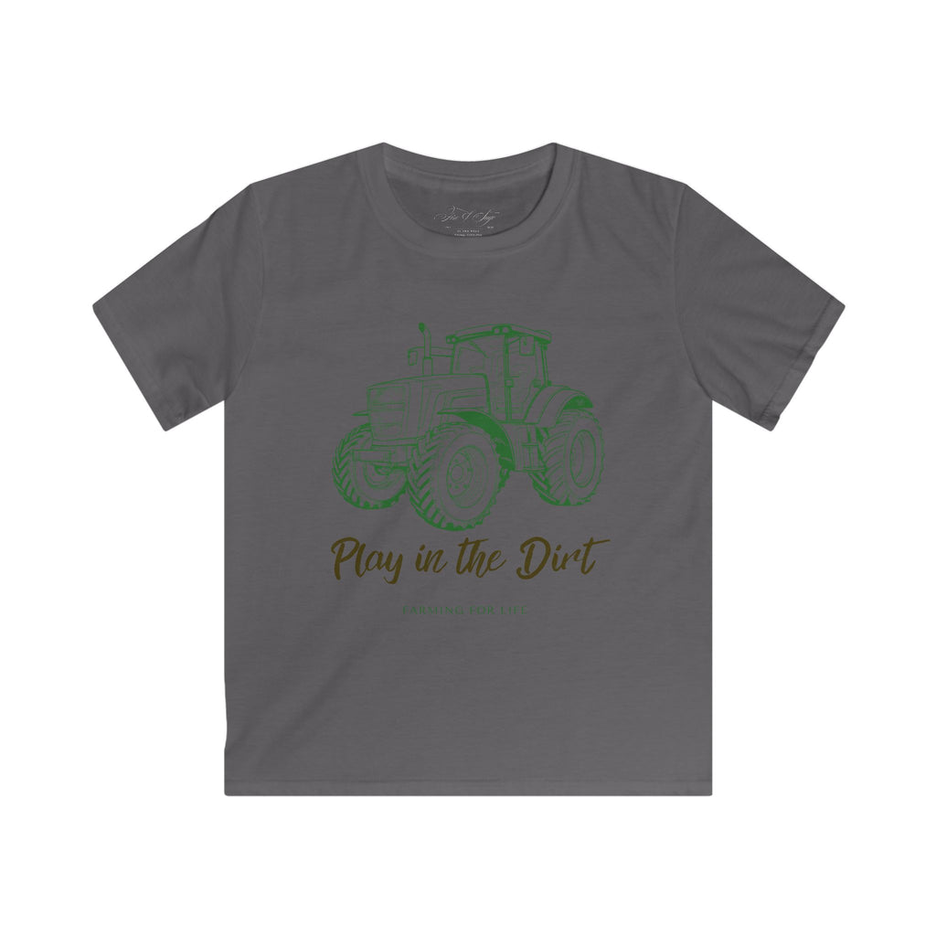 Play in the Dirt Kids Tractor Tee | Farming for Life