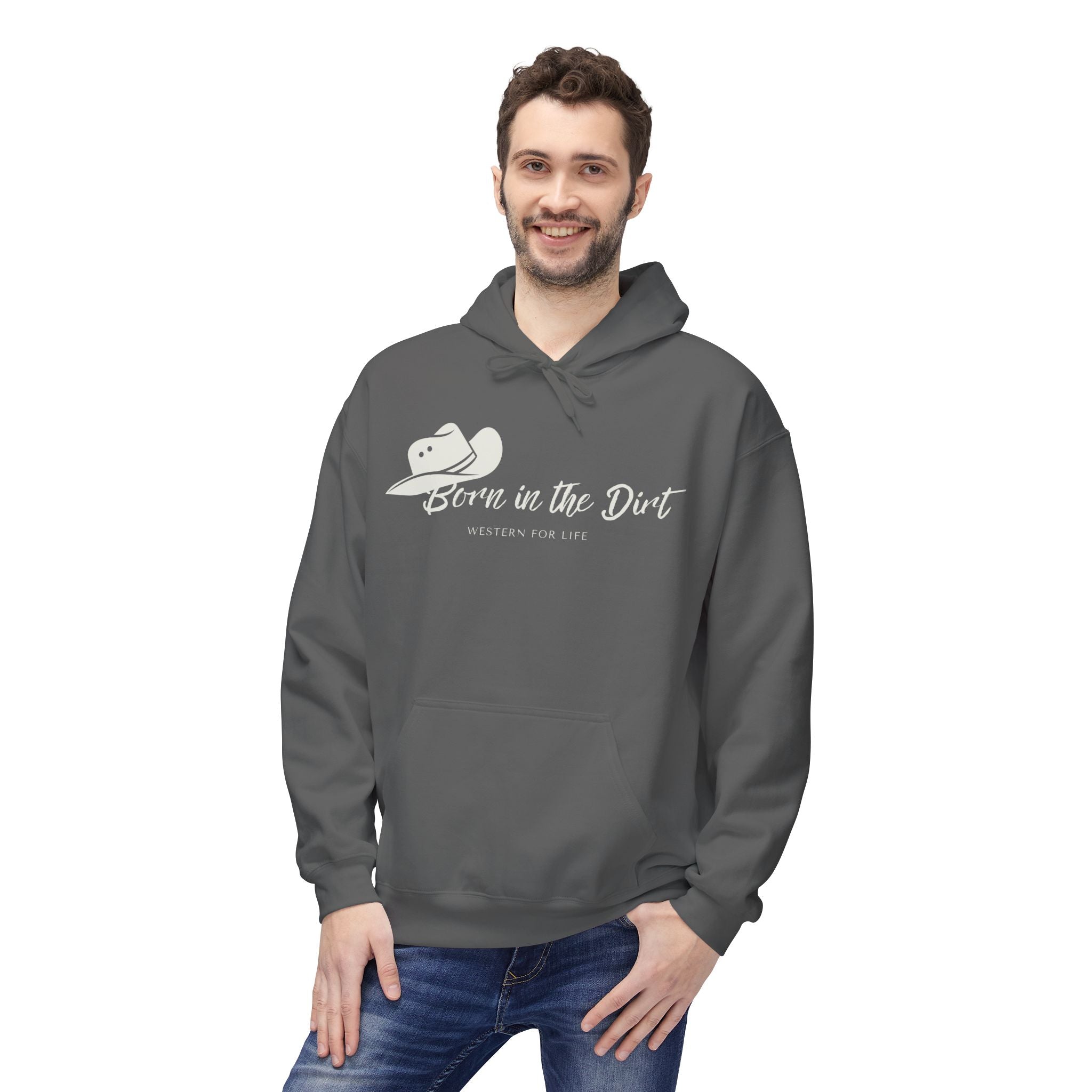 Born in the Dirt Cowboy Hat Hoodie | Born In The Dirt Collection