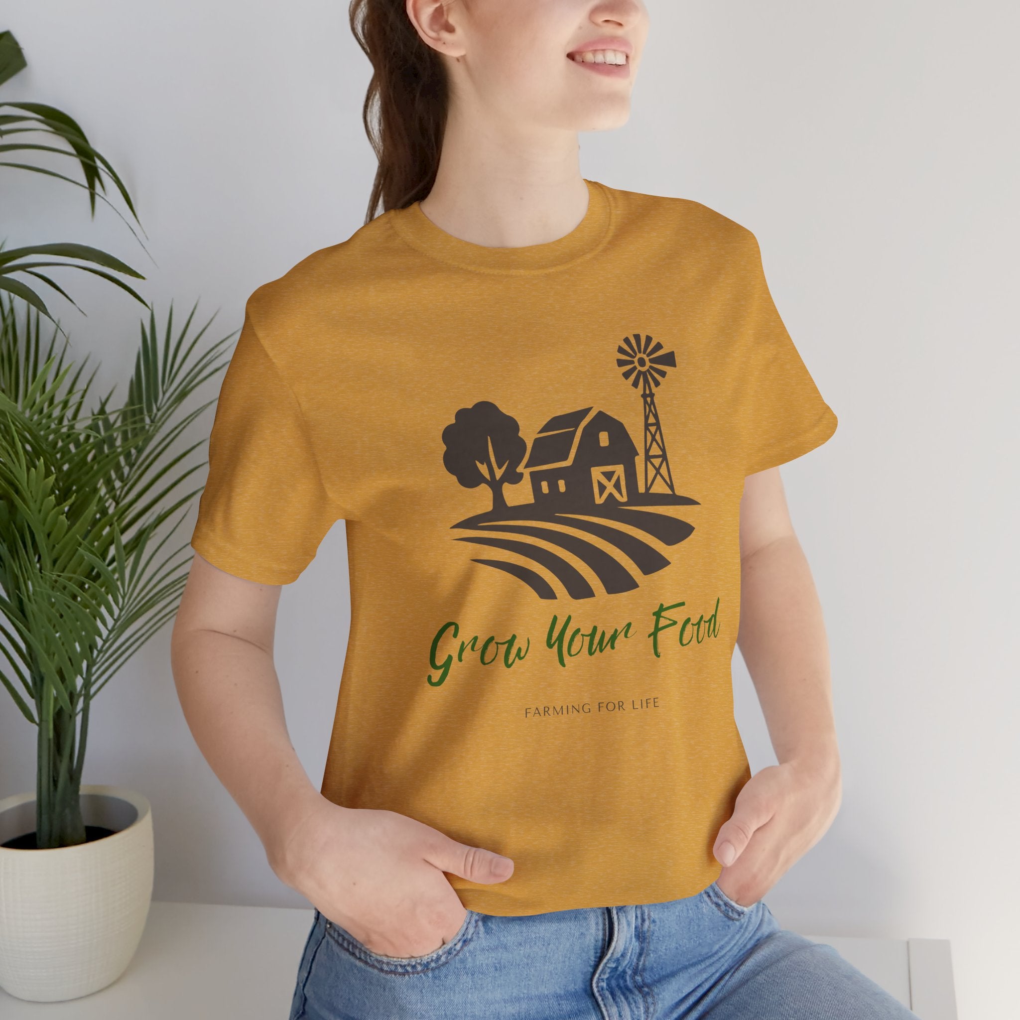 Grow Your Food T-Shirt | Farming for Life Collection