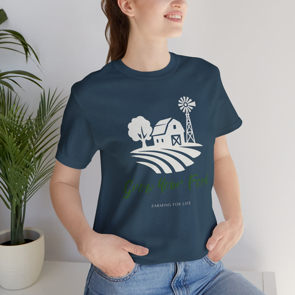 Grow Your Food T-Shirt | Farming for Life Collection