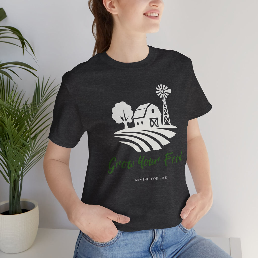 Grow Your Food T-Shirt | Farming for Life Collection