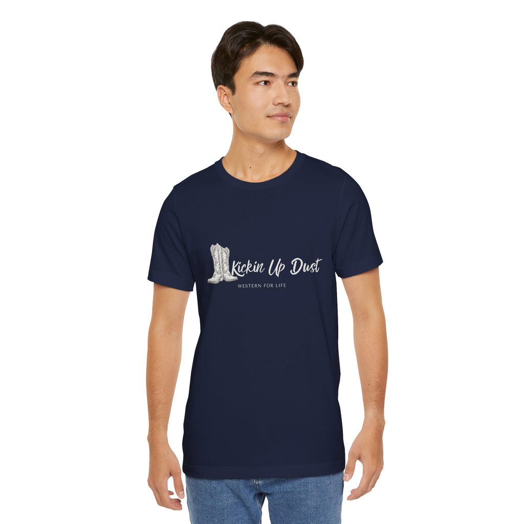 Kicking Up Dust Cowboy Boots Western Tee | Born In The Dirt Collection