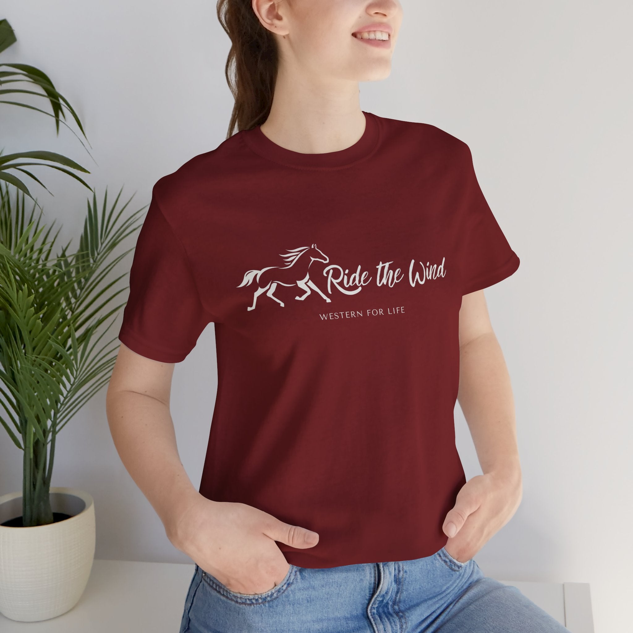 Ride the Wind Horse Tee | Western for Life Collection