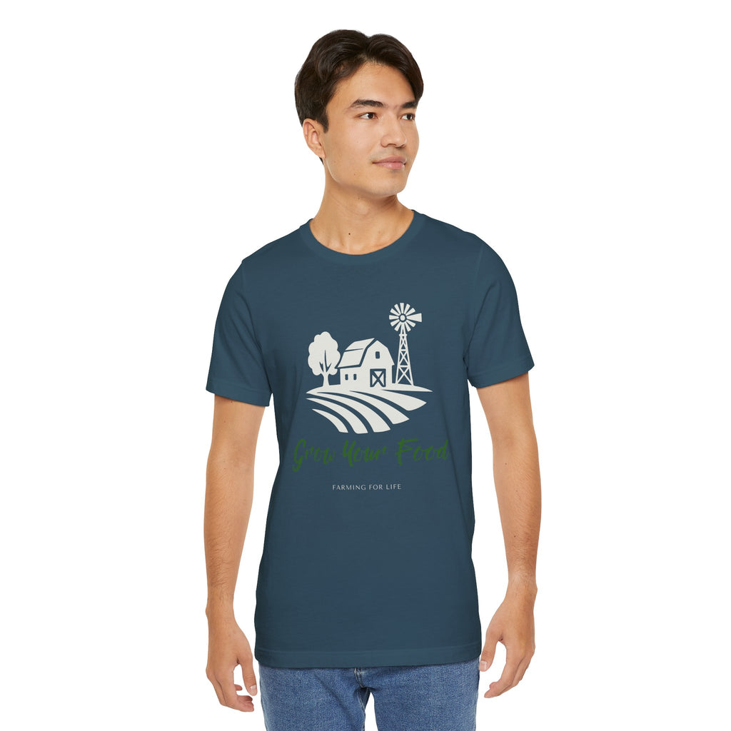 Grow Your Food T-Shirt | Farming for Life Collection