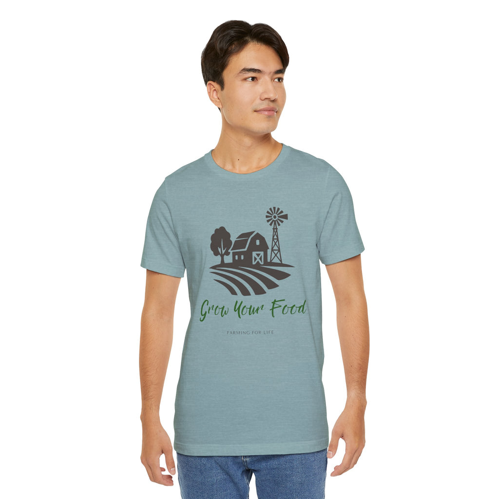 Grow Your Food T-Shirt | Farming for Life Collection