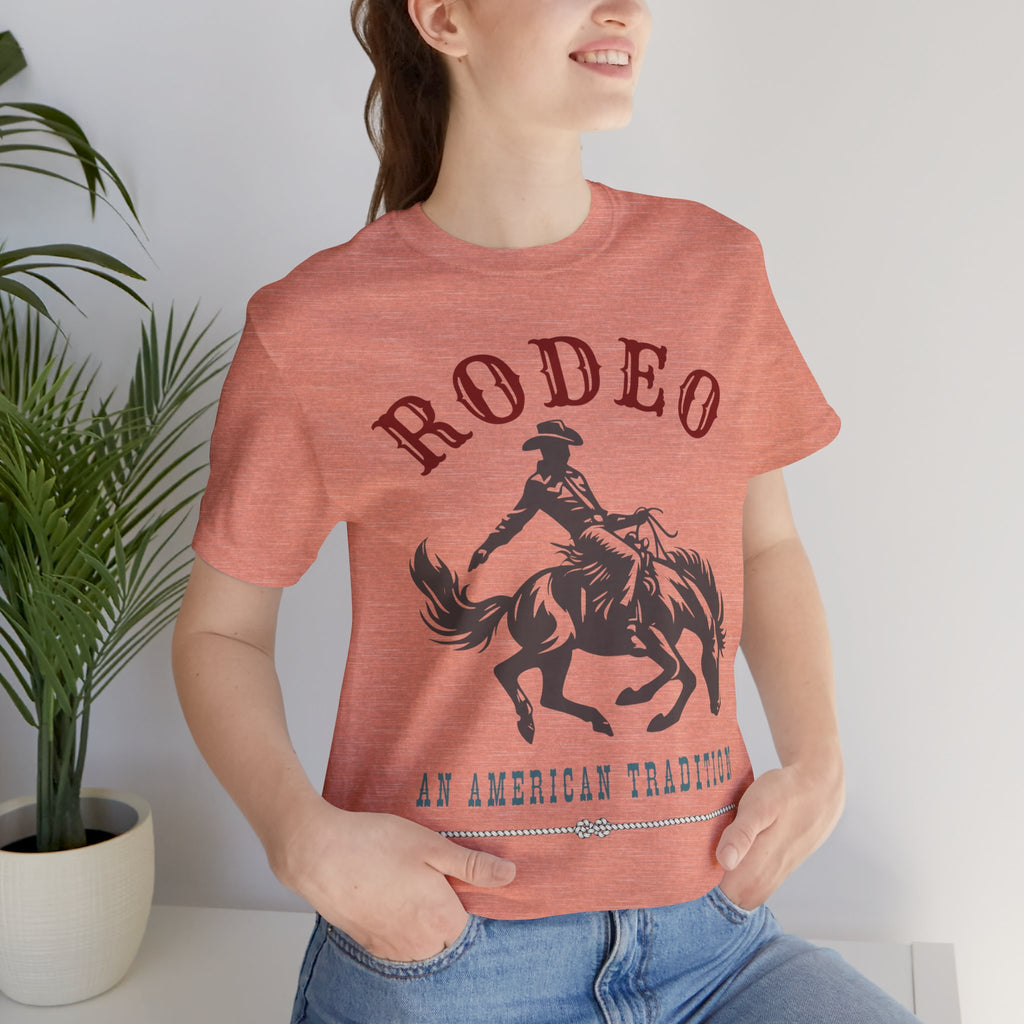 Rodeo An American Tradition T-shirt – Born in the Dirt Collection