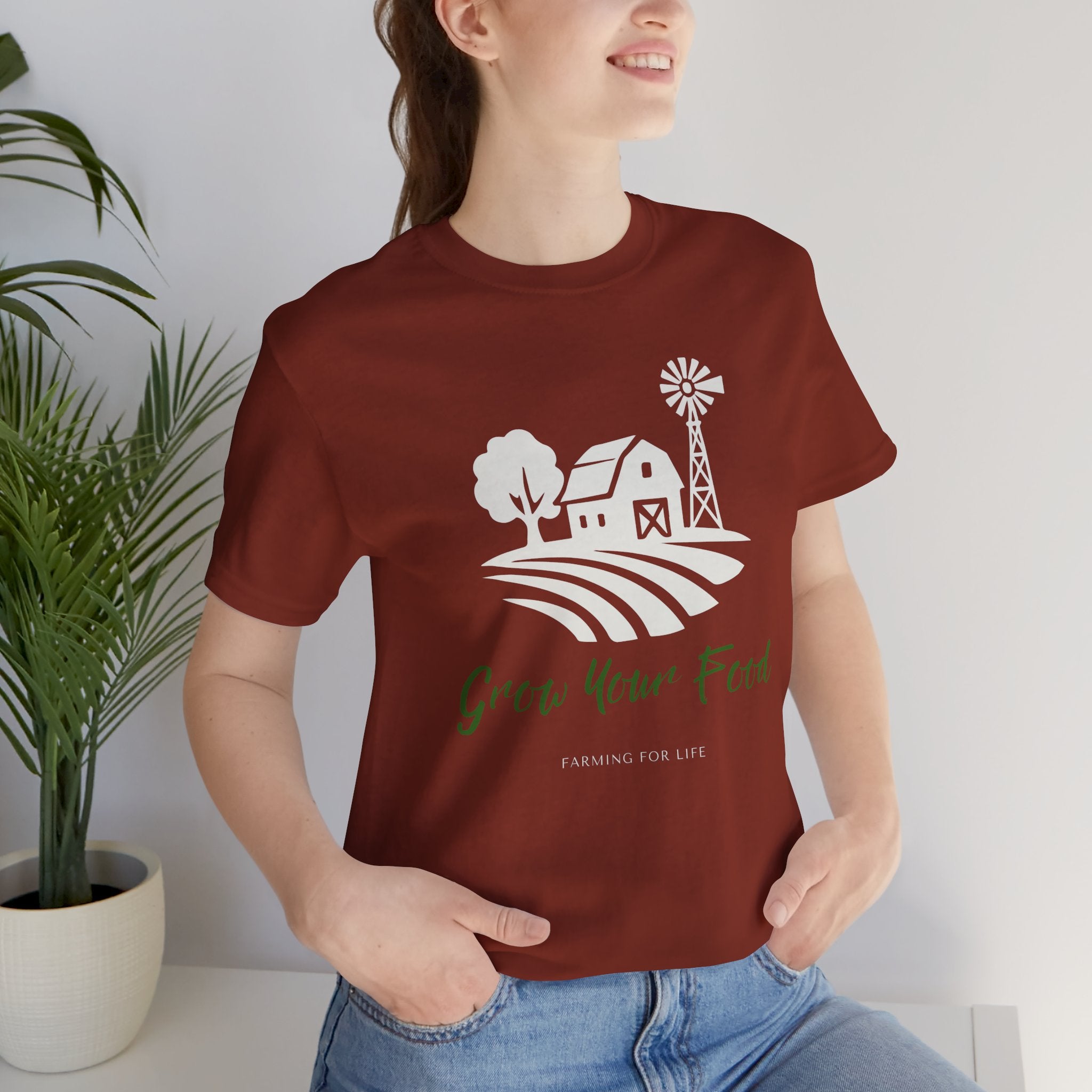 Grow Your Food T-Shirt | Farming for Life Collection