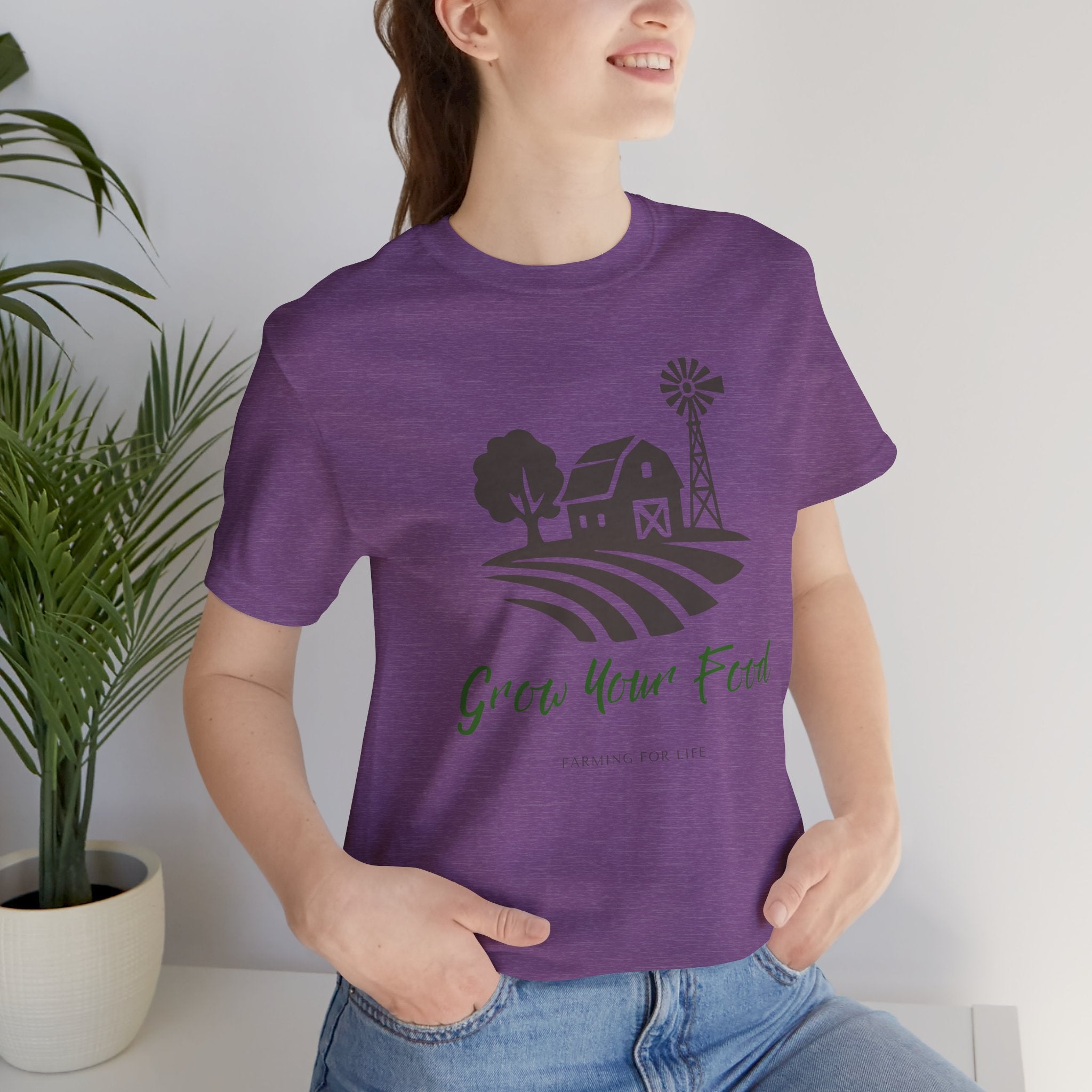 Grow Your Food T-Shirt | Farming for Life Collection
