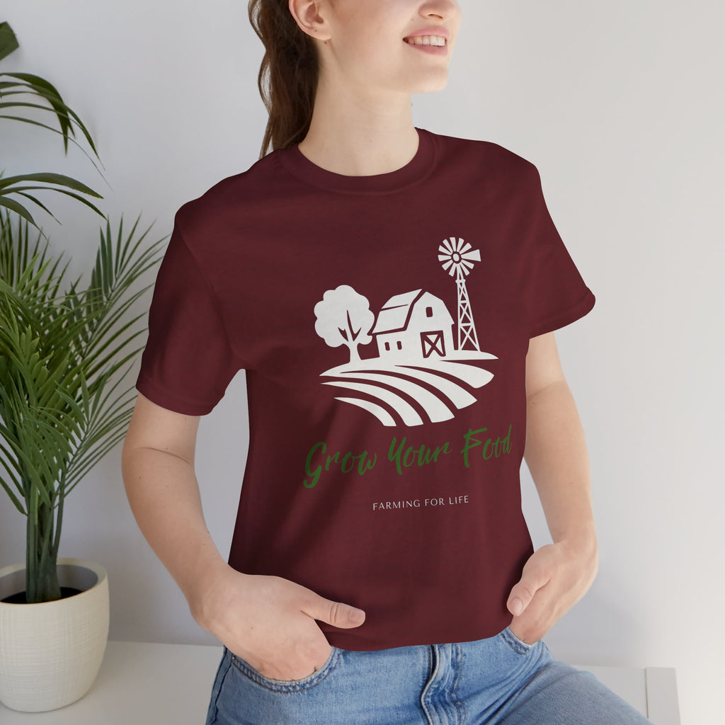 Grow Your Food T-Shirt | Farming for Life Collection