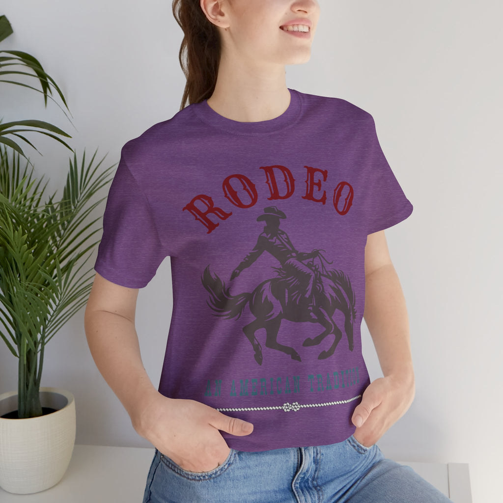 Rodeo An American Tradition T-shirt – Born in the Dirt Collection