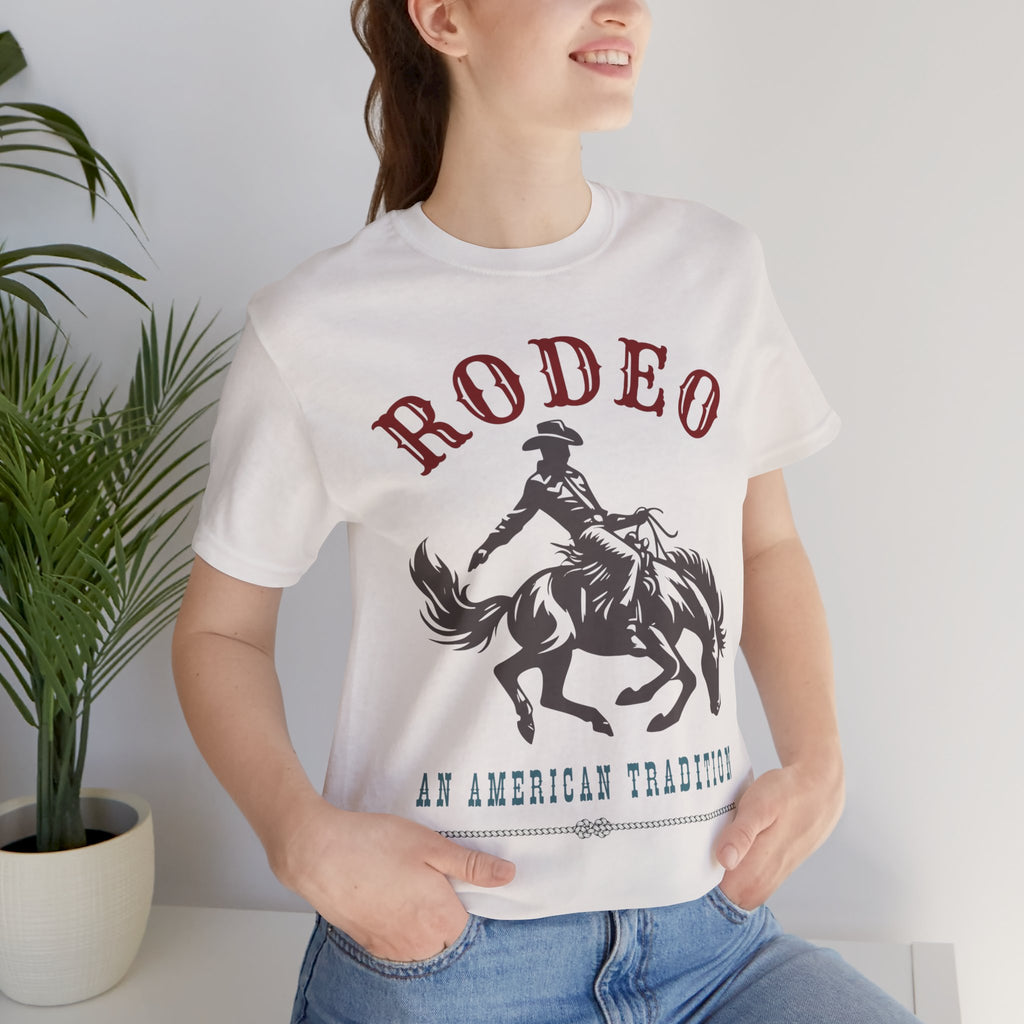 Rodeo An American Tradition T-shirt – Born in the Dirt Collection