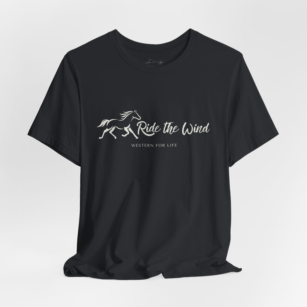 Ride the Wind Horse Tee | Western for Life Collection