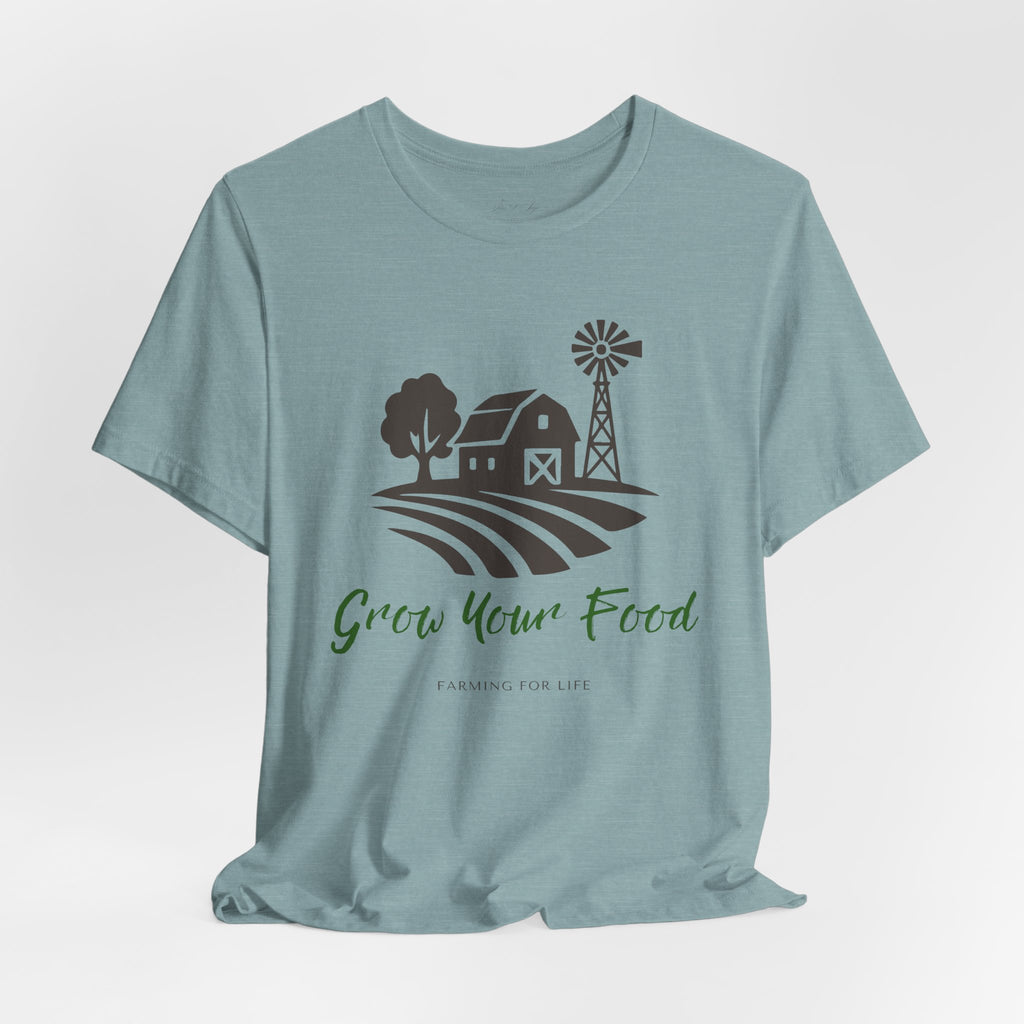 Grow Your Food T-Shirt | Farming for Life Collection