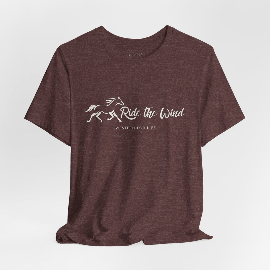 Ride the Wind Horse Tee | Western for Life Collection