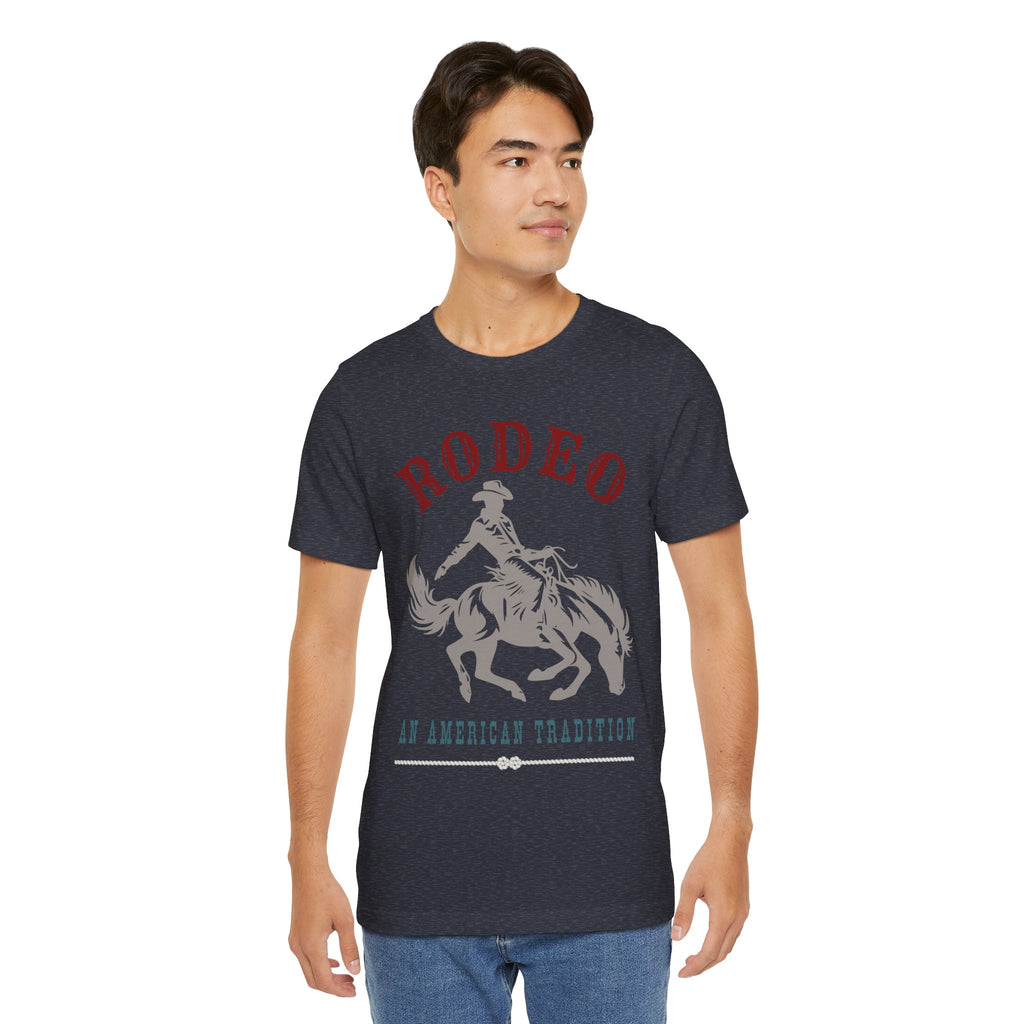 Rodeo An American Tradition T-shirt – Born in the Dirt Collection