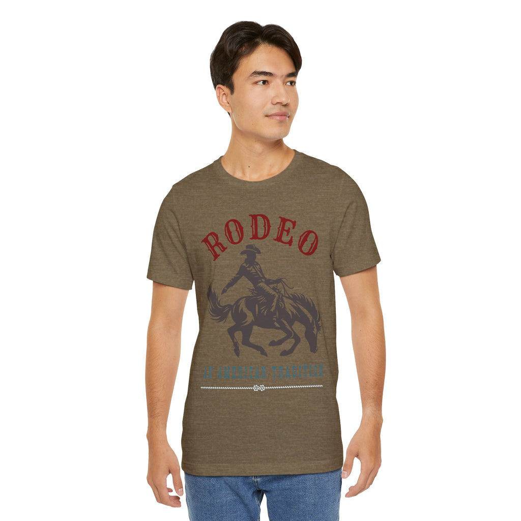 Rodeo An American Tradition T-shirt – Born in the Dirt Collection