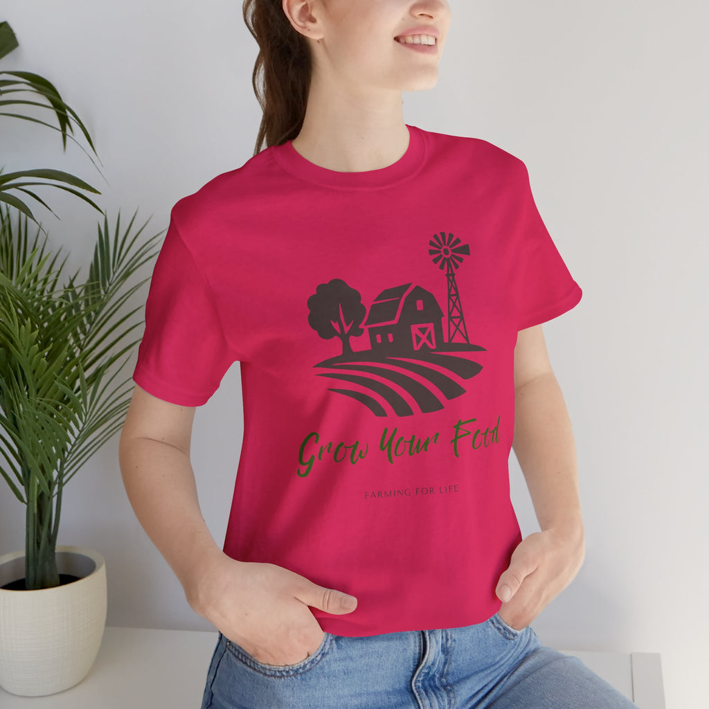 Grow Your Food T-Shirt | Farming for Life Collection
