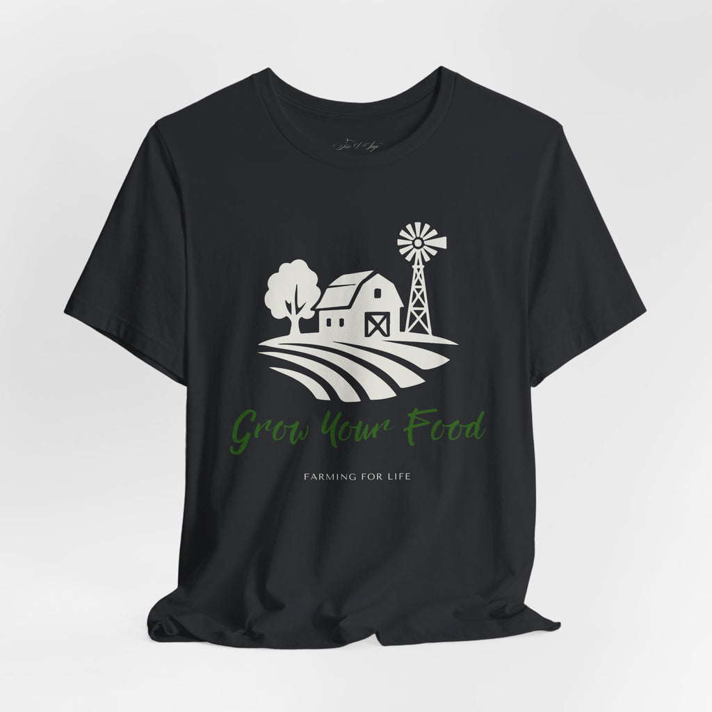 Grow Your Food T-Shirt | Farming for Life Collection