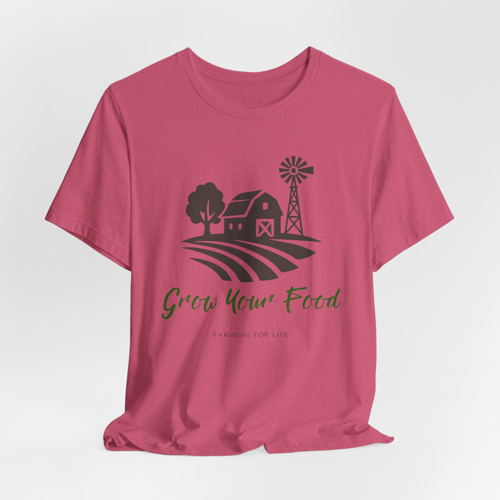 Grow Your Food T-Shirt | Farming for Life Collection