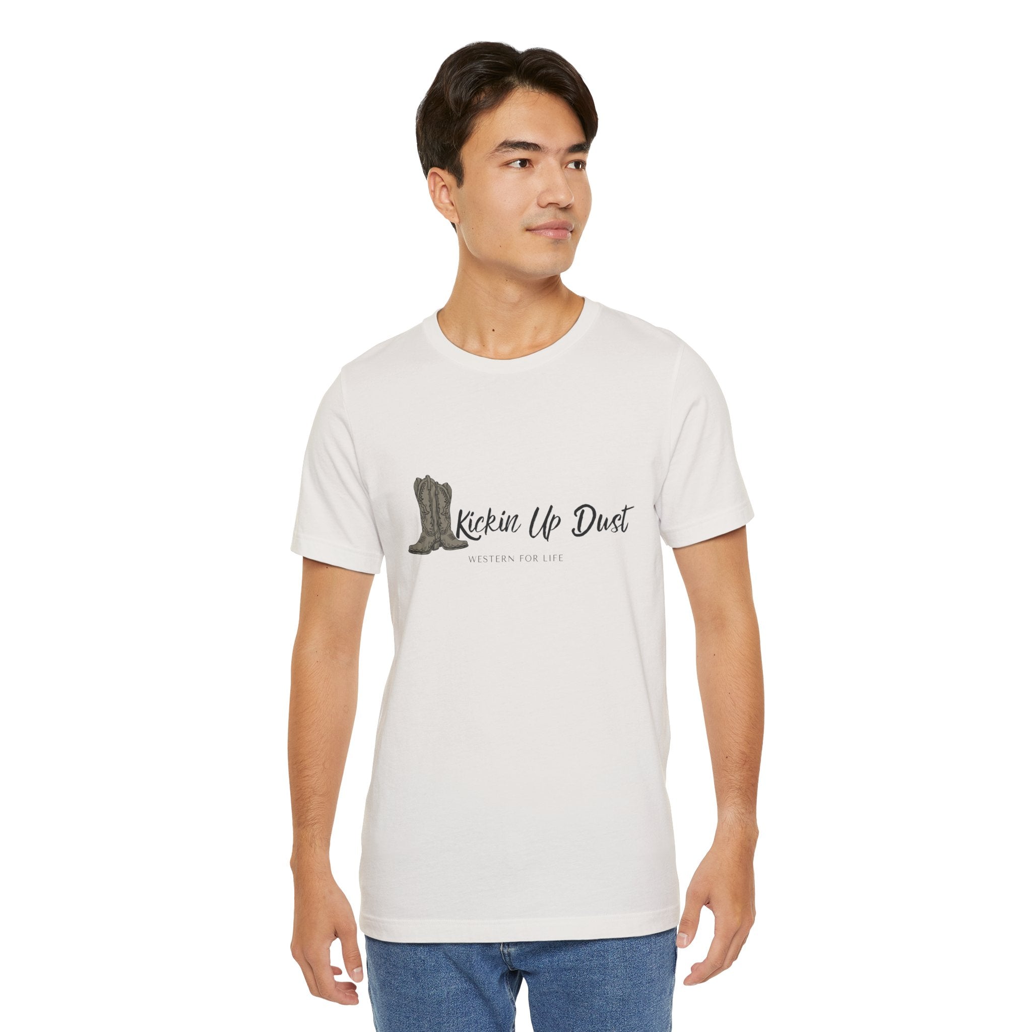 Kicking Up Dust Cowboy Boots Western Tee | Born In The Dirt Collection