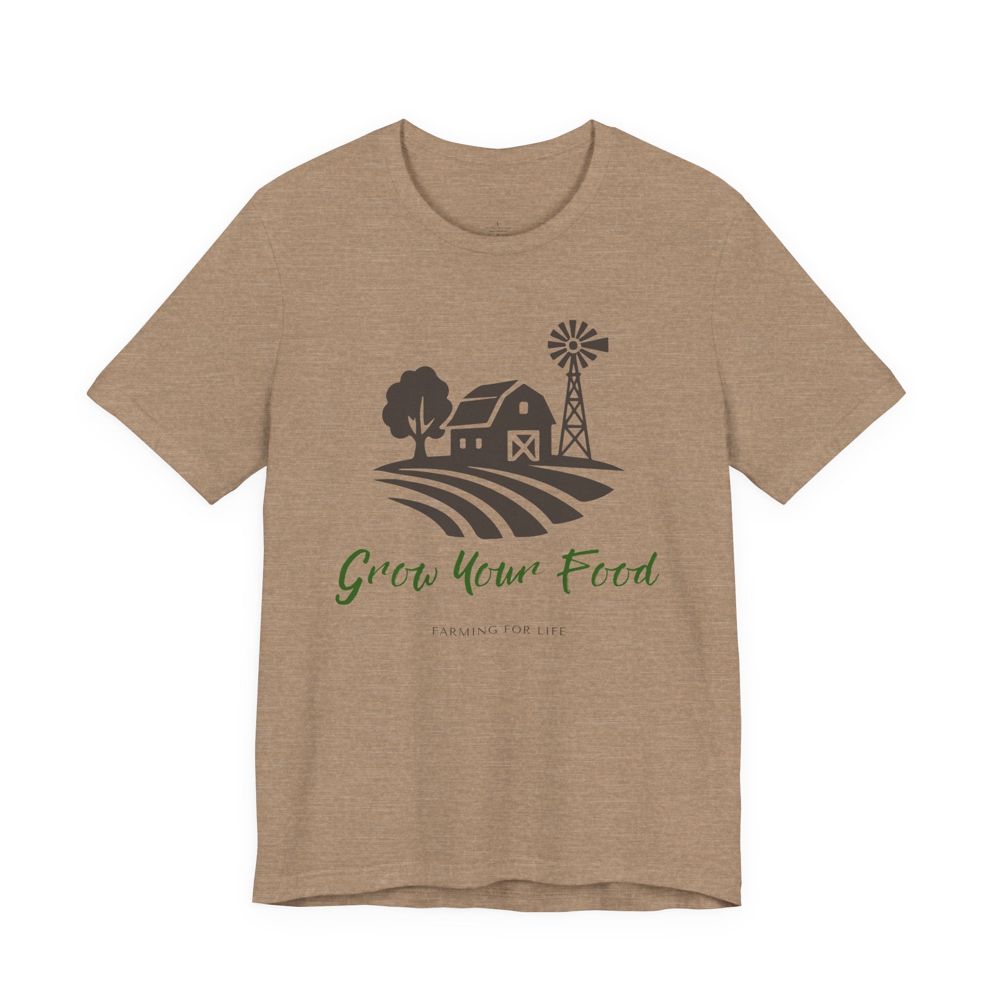 Grow Your Food T-Shirt | Farming for Life Collection