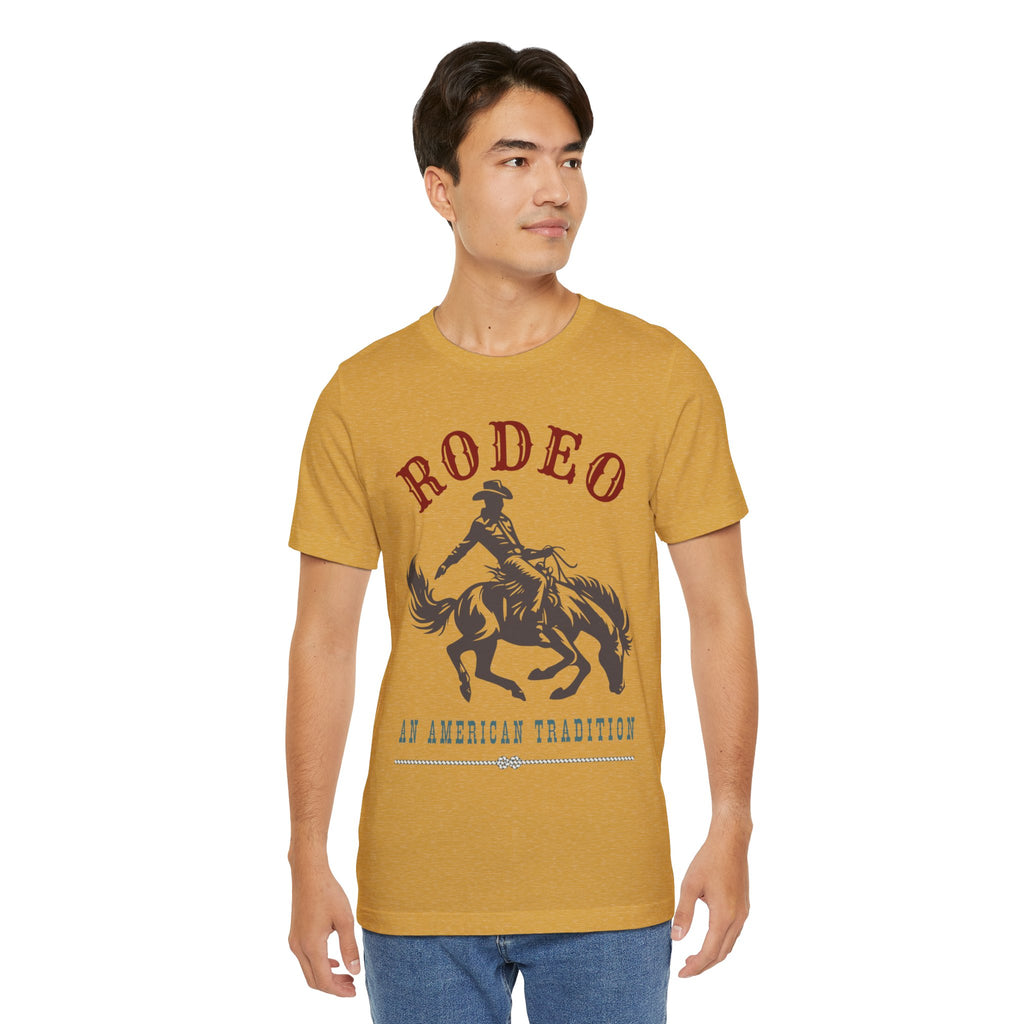 Rodeo An American Tradition T-shirt – Born in the Dirt Collection