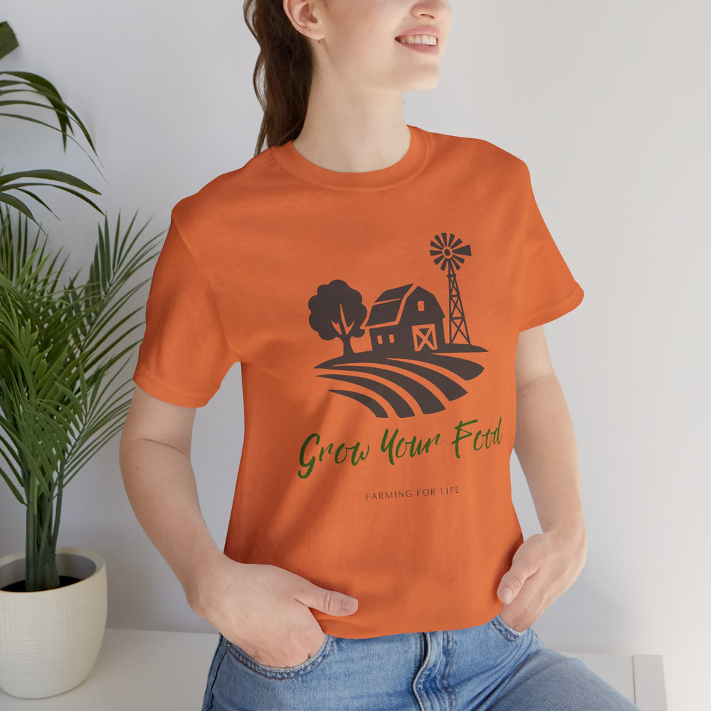 Grow Your Food T-Shirt | Farming for Life Collection