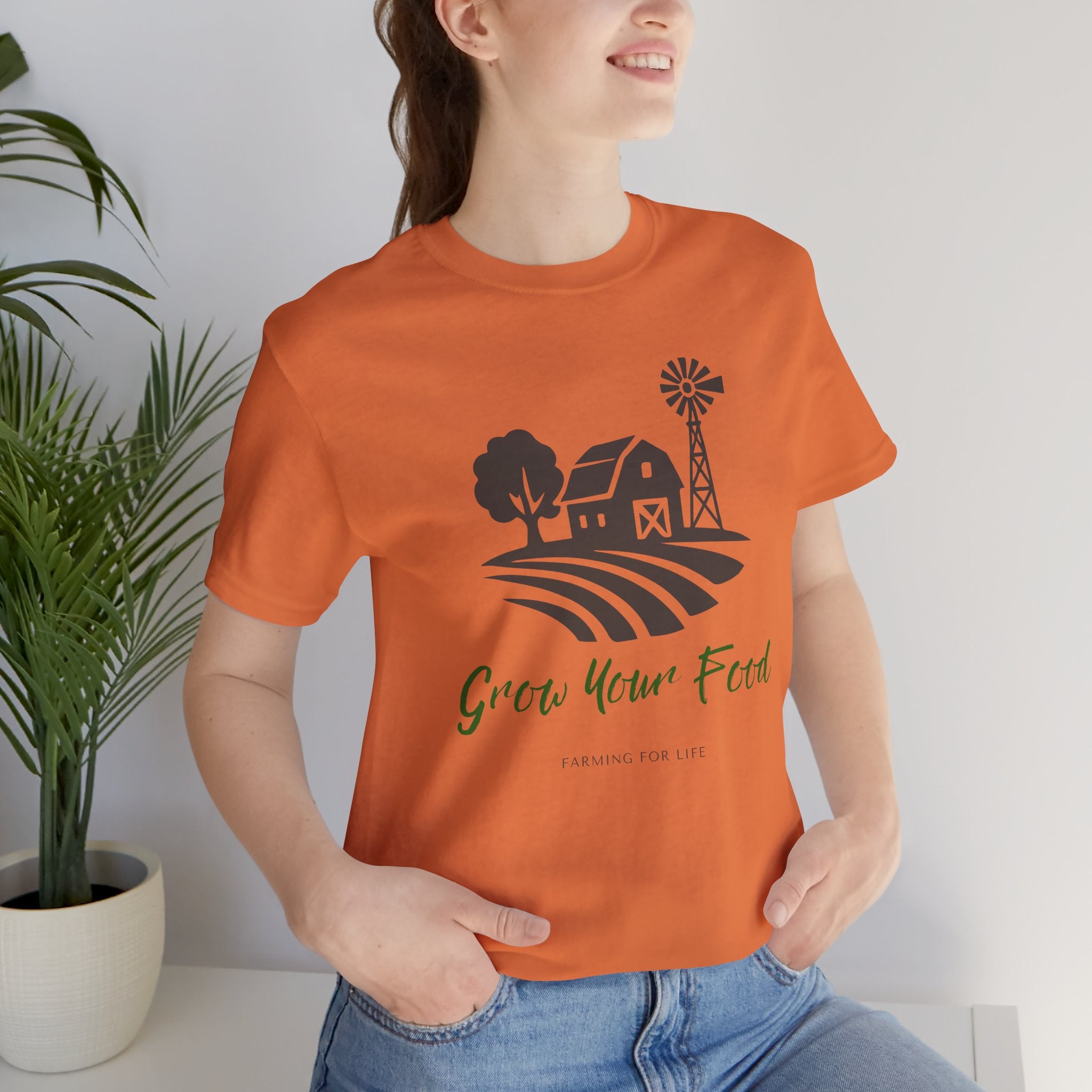 Grow Your Food T-Shirt | Farming for Life Collection