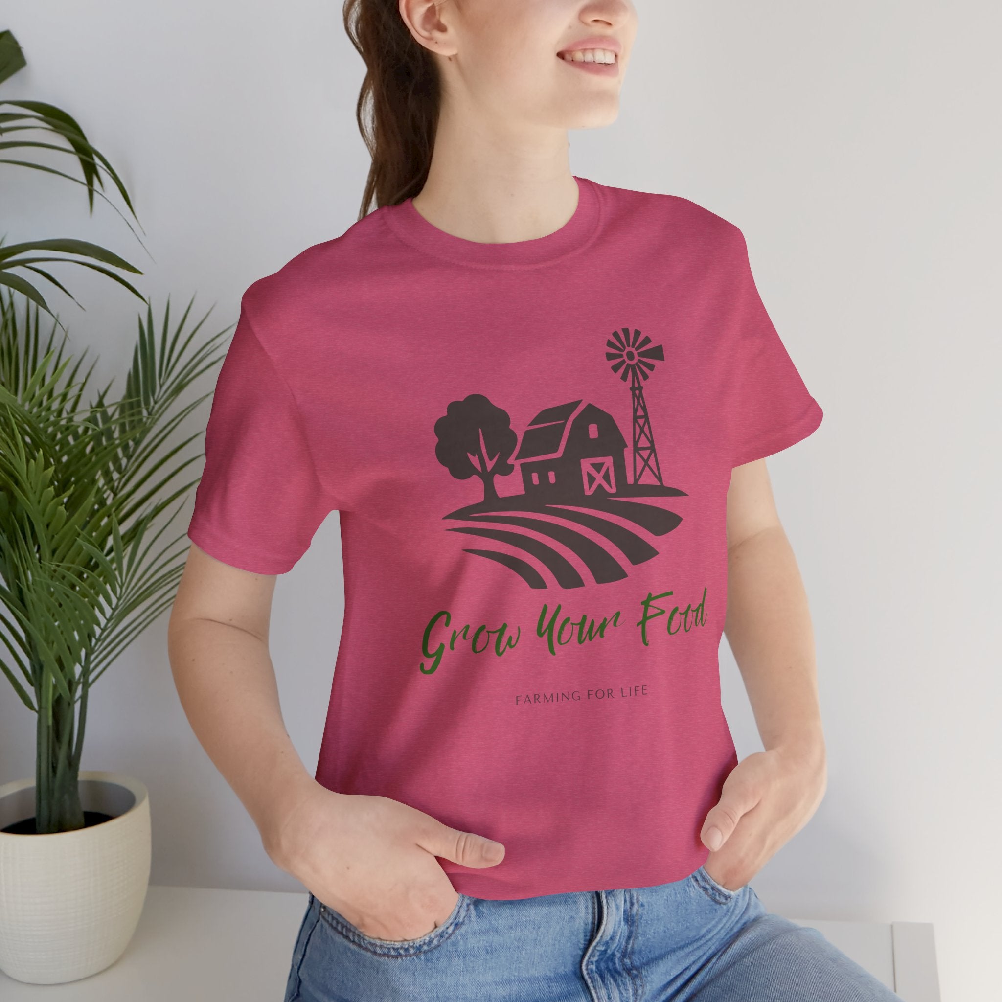 Grow Your Food T-Shirt | Farming for Life Collection