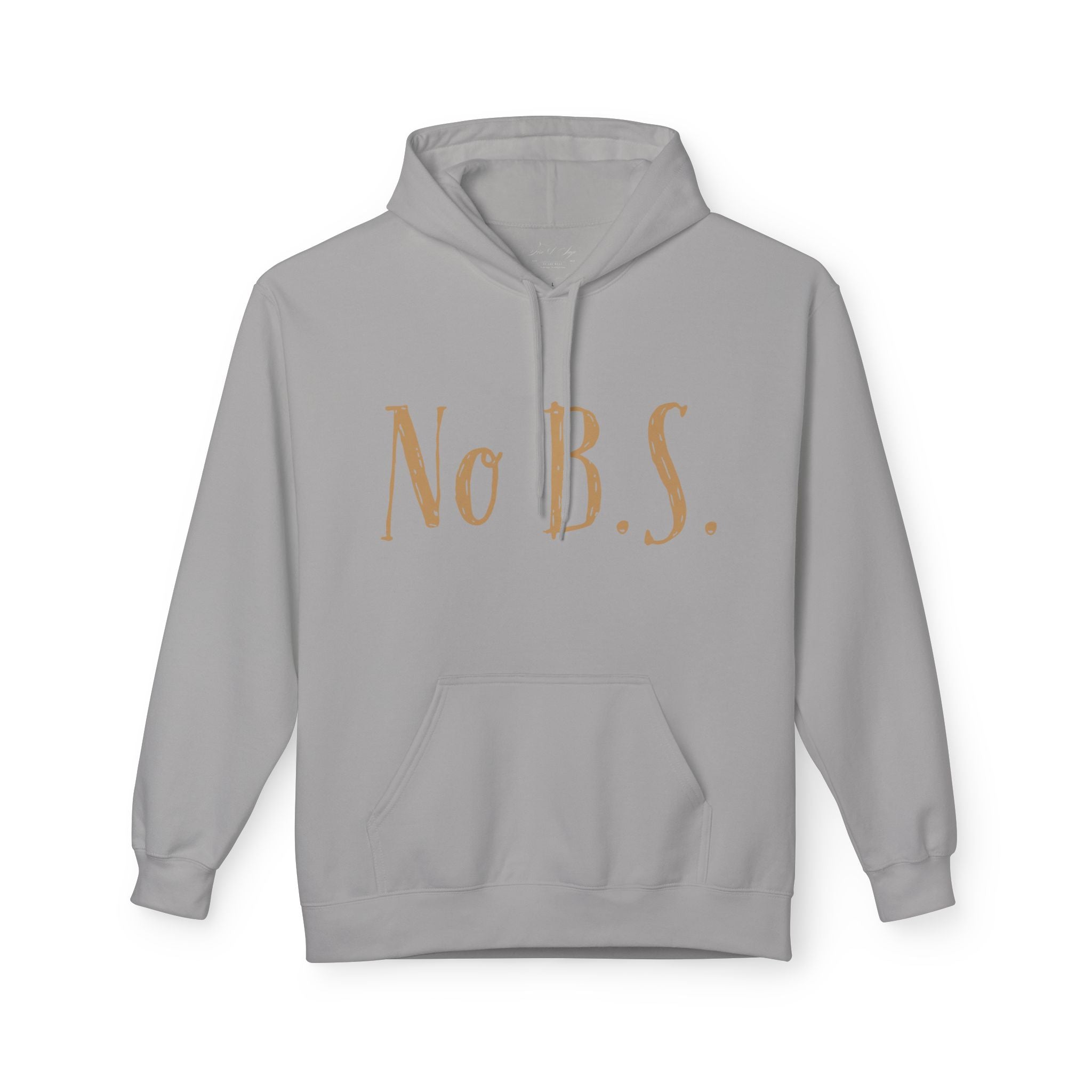 Distressed Gold Longhorn Skull Graphic Hoodie | No B.S. Collection